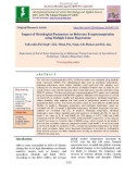 Impact of metrological parameters on reference evapotranspiration using multiple linear regressions