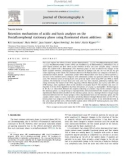 Retention mechanisms of acidic and basic analytes on the Pentafluorophenyl stationary phase using fluorinated eluent additives