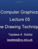 Lecture Computer graphics - Lesson 5: Line drawing techniques