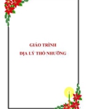 Giáo trình môn Địa lý thổ nhưỡng