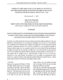 Nghiên cứu điều kiện tách và xác định các nguyên tố đất hiếm nhóm nhẹ bằng phương pháp điện di mao quản với detector độ dẫn không tiếp xúc (CE - C4D)