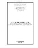 Tài liệu giảng dạy Xác suất Thống kê A: Phần 1 - Huỳnh Huy Việt