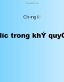 Bài giảng chương 3 - Nước trong khí quyển