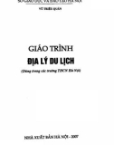 Giáo trình Địa lý du lịch (dùng trong các trường THCN Hà Nội): Phần 1