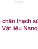 Bàn chân thạch sùng - vật liệu Nano