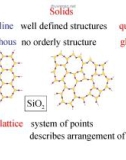 Bài giảng Hóa học - Bài: Tinh thể