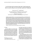 Loại bỏ hiệu ứng lóe mặt trời trên ảnh vệ tinh quang học khu vực nước nông ven các đảo thuộc quần đảo Trường Sa