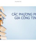 Bài giảng Các phương pháp gia công tinh: Chương 1 - Chất lượng bề mặt chi tiết máy