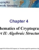 Lecture Cryptography and network security: Chapter 4