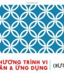 Bài giảng Toán tài chính - Chương 6: Phương trình vi phân vầ ứng dụng