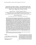 Ảnh hưởng các tham số định lượng về thạch - vật lý đến khả năng chứa dầu khí của trầm tích cát bột kết tuổi Miocen giữa cấu tạo Thiên Ưng - Mãng Cầu, bể Nam Côn Sơn