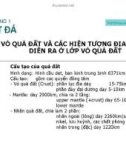 Bài giảng cấu tạo địa chất part 1