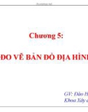 Chương 5: ĐO VẼ BẢN ĐỒ ĐỊA HÌNH