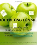 Bài giảng Công nghệ lên men: Chương 5 - ThS. Bùi Hồng Quân