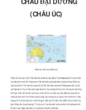 CHÂU ĐẠI DƯƠNG (CHÂU ÚC)