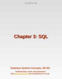 Lecture Database system concepts (5/e): Chapter 3 - Silberschatz, Korth, Sudarshan