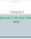 Chương 3: Hồi quy bội