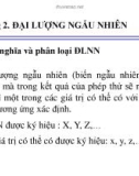 Bài giảng Lý thuyết xác suất thông kê: Chương 2 - TS. Nguyễn Thị Tuyết Mai