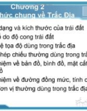 Bài giảng Trắc địa đại cương: Chương 2 - Nguyễn Cẩm Vân