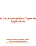 Lecture Database system concepts (6/e): Chapter 25 - Silberschatz, Korth, Sudarshan