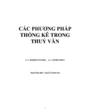 CÁC PHƯƠNG PHÁP THỐNG KÊ TRONG THUỶ VĂN - CHƯƠNG MỞ ĐẦU