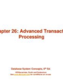 Lecture Database system concepts (6/e): Chapter 26 - Silberschatz, Korth, Sudarshan