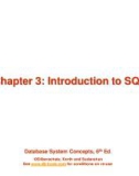 Lecture Database system concepts (6/e): Chapter 3 - Silberschatz, Korth, Sudarshan