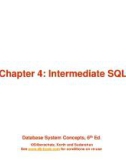 Lecture Database system concepts (6/e): Chapter 4 - Silberschatz, Korth, Sudarshan