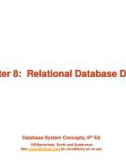 Lecture Database system concepts (6/e): Chapter 8 - Silberschatz, Korth, Sudarshan