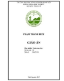 Giáo án học phần: Toán cao cấp