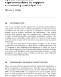 Community Participation and Geographic Information Systems - Chapter 23