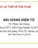 Phân tích thiết kế giải thuật - Chương 1: Các khái niệm cơ bản