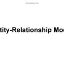 Lecture Database Systems - Chapter 2: Entity-relationship model (Nguyen Thanh Tung)