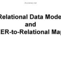 Lecture Database Systems - Chapter 4: Relational data model and ER-/EER-to-Relational mapping (Nguyen Thanh Tung)