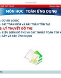 Bài giảng Toán ứng dụng: Bài 3 - Lý thuyết đồ thị