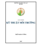 Giáo trình kỹ thuật môi trường part 1