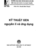 Ứng dụng kỹ thuật gen: Phần 1