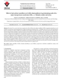 Effect of ash carbon nanofibers on GABA shunt pathway in germinating seeds of tomato (Lycopersicon esculentum Mill., c.v. Rohaba.) under salt stress