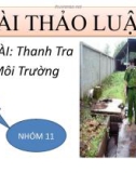 Đề tài: Thanh tra môi trường