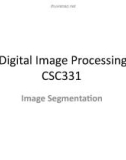 Lecture Digital image processing - Lecture 25: Image segmentation