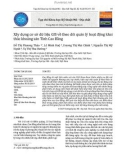 Xây dựng cơ sở dữ liệu GIS về theo dõi quản lý hoạt động khai thác khoáng sản Tỉnh Cao Bằng