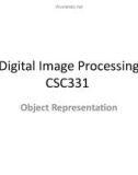 Lecture Digital image processing - Lecture 31: Object representation