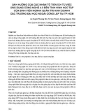 Ảnh hưởng của các nhân tố tiện ích từ việc ứng dụng Công nghệ 4.0 đến tình hình học tập của sinh viên ngành quản trị KINH doanh các Trường Đại học ngoài công lập tại TP.HCM