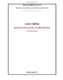 Giáo trình Hành vi con người và môi trường (Nghề Công tác xã hội - Trình độ Cao đẳng) - CĐ GTVT Trung ương I