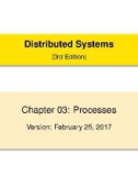 Lecture Distributed systems (3/E) - Chapter 3: Processes