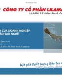 Bài giảng Tham gia của doanh nghiệp trong đào tạo nghề