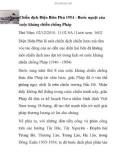 Chiến dịch Điện Biên Phủ 1954 - Bước ngoặt của cuộc kháng chiến chống Pháp