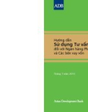 Hướng dẫn sử dụng tư vấn đối với Ngân hàng phát triển Châu Á và các bên vay vốn tháng 7 năm 2013