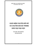 Khái niệm chuyển đổi số và chuyển đổi số trong giáo dục đại học (Tài liệu tham khảo) - Hiệp hội các trường đại học, cao đẳng Việt Nam