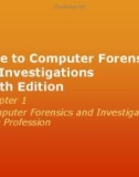 Lecture Guide to computer forensics and investigations (Fourth edition): Chapter 1 - Ho Dac Hung